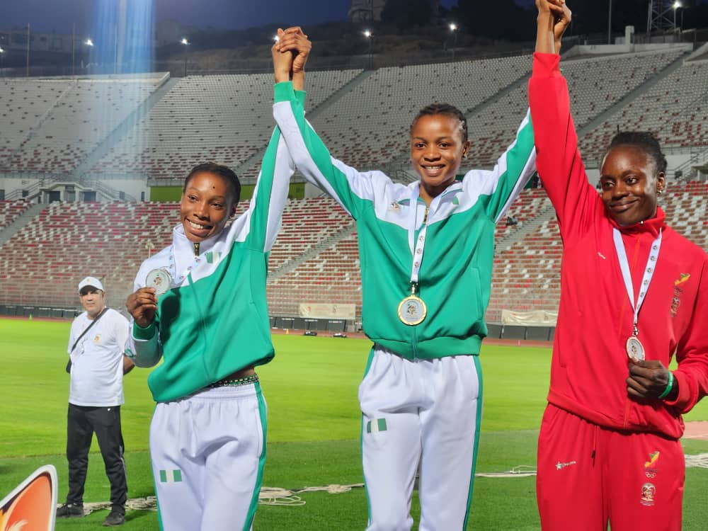 Team Nigeria Dominates Day 2 of Athletics at African School Games with Four-Medal Haul