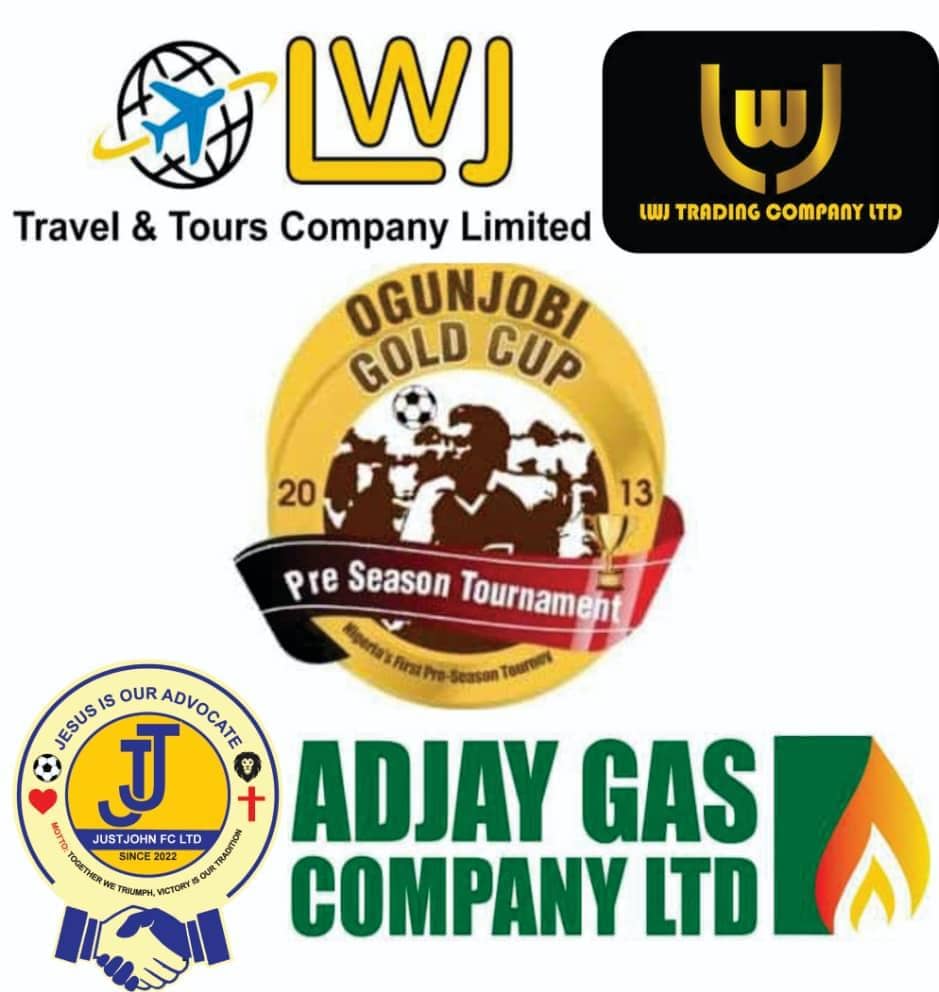JustJohn FC, Adjay Gas, LWJ Travel & Tour, JJ Travel & Tour, LWJ Trading, Partners Gold Cup Tournament