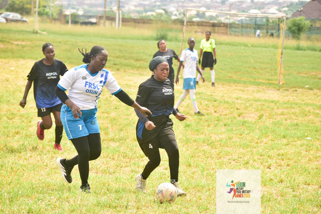 Thrilling Women Football Semi-Final Drama Sets Stage for Explosive Finale at Osun Military Paramilitary Games 2025