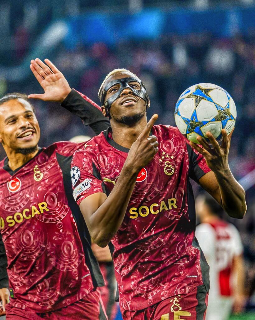 Victor Osimhen and Leroy Sané