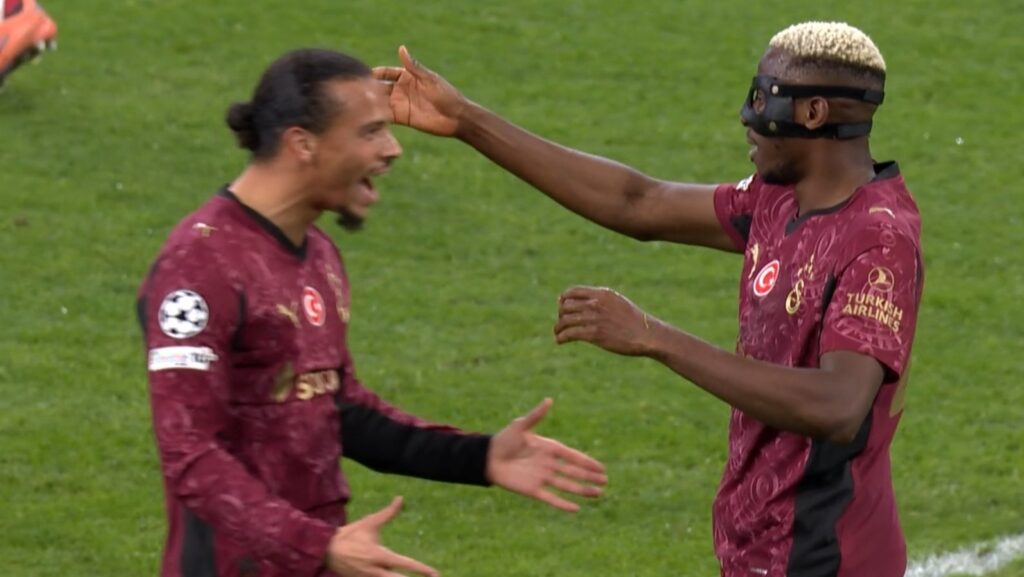 Victor Osimhen and Leroy Sané