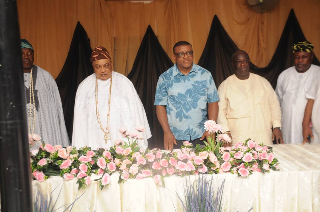 Akarigbo of Remo Land visit, pours accolades on FC Ebedei