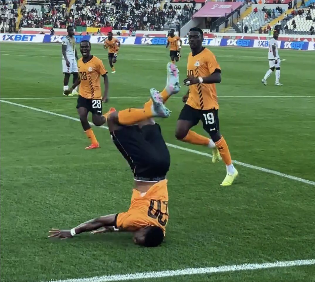 AFCON 2025 Scare: Patson Daka Escapes Serious Injury After Landing on Neck During Wild Goal Celebration