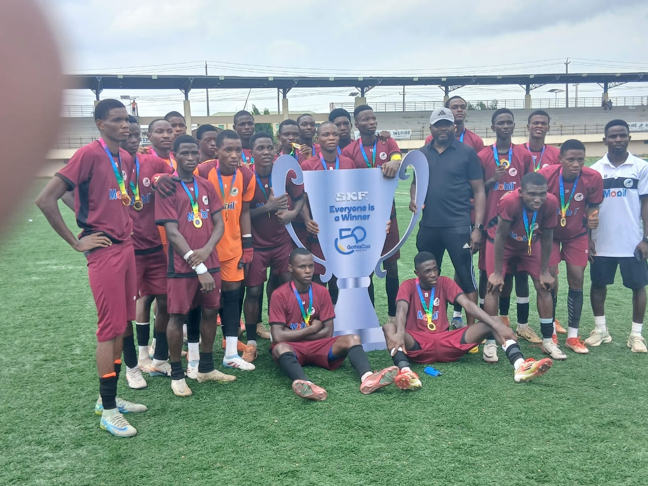 INSPIRE SPORTS ACADEMY CLINCHES GOTHIA CUP U-17 TITLE, SET TO REPRESENT NIGERIA IN SWEDEN
