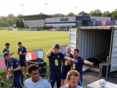 Thieves Steal England Stars’ Custom Boots, Kits and Training Equipment, Leaving Three Lions with Just One Ball Ahead of World Cup Opener