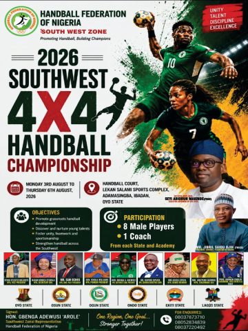 Southwest 4x4 Handball championship 