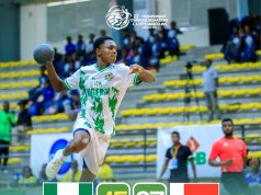 Nigeria Under 18 Boys Thrash Madagascar 45-27, Qualifys for Quarter-Finals of Africa Men’s Youth Handball Championship